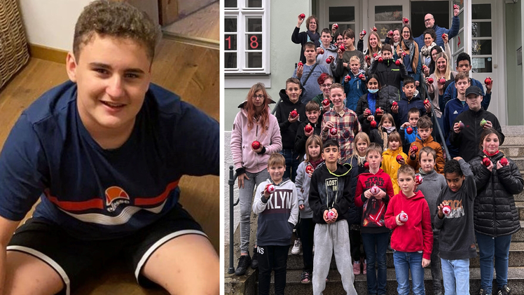 Neustadt: Felix (16) verlor beide Unterschenkel - jetzt helfen ihm Schüler mit rührender Aktion