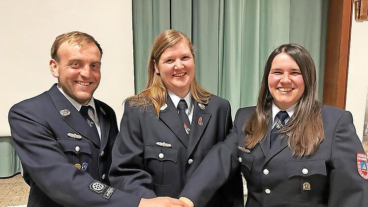 Ein neues Trio steht an der Spitze des Fördervereins (v. l.): Sebastian Bail, Maria Müller und Anna Schnitzerlein.
