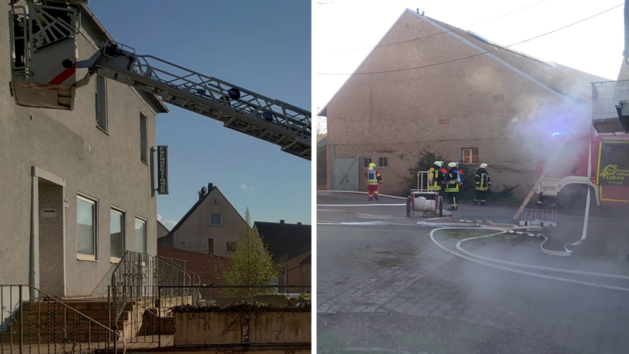 Zapfendorf: Sieben Feuerwehren rücken zu "Tanzsaal Hofmann" an - "etliche Personen" vermisst