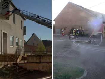 Zapfendorf: Sieben Feuerwehren r&uuml;cken zu "Tanzsaal Hofmann" an - "etliche Personen" vermisst