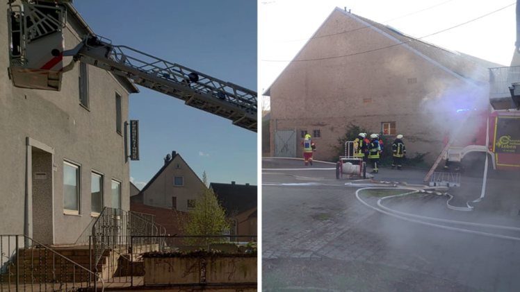 Zapfendorf: Sieben Feuerwehren rücken zu "Tanzsaal Hofmann" an - "etliche Personen" vermisst