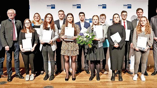 Bei der Abschlussfeier in Bamberg wurden die Prüfungsbesten aus Stadt und Landkreis Bamberg ausgezeichnet.