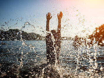 Badesee, Baggersee, See, Baden