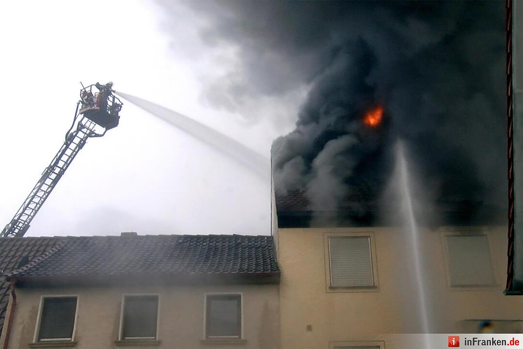 Brand in Wohnhaus in Schönbrunn