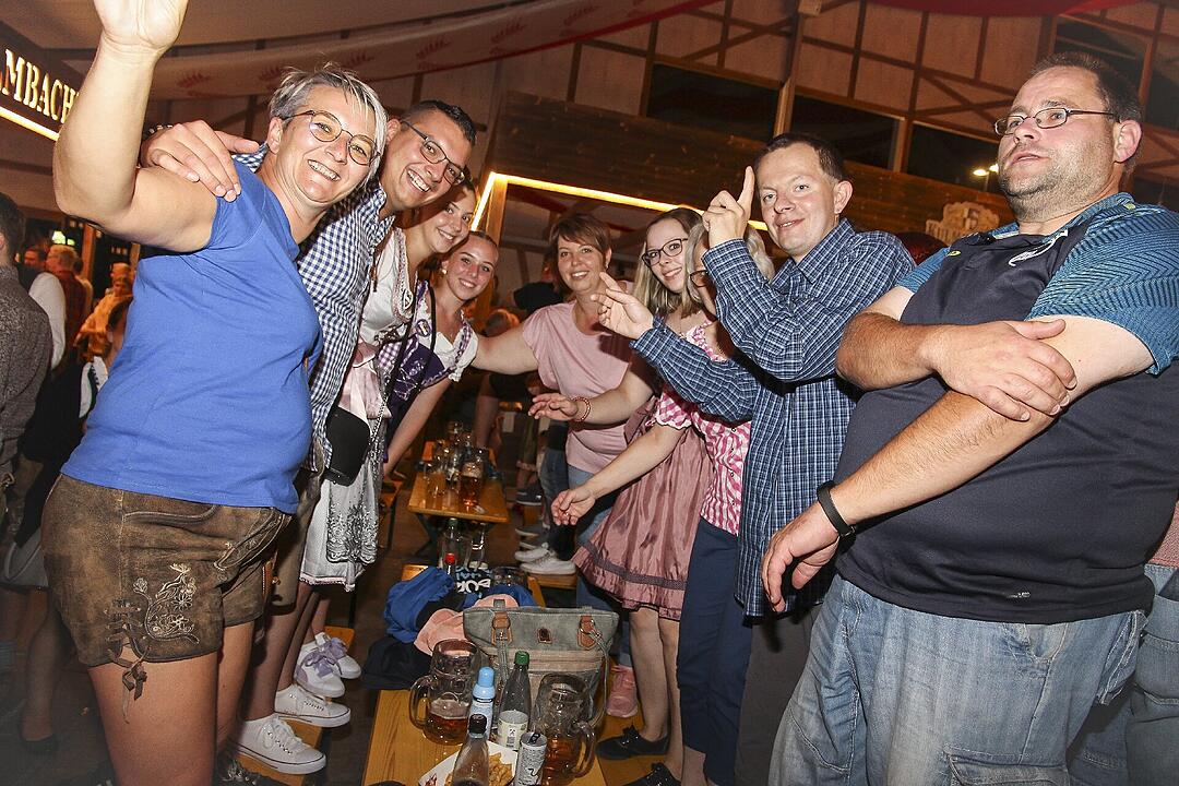 Beste Stimmung bei der 71. Kulmbacher Bierwoche
