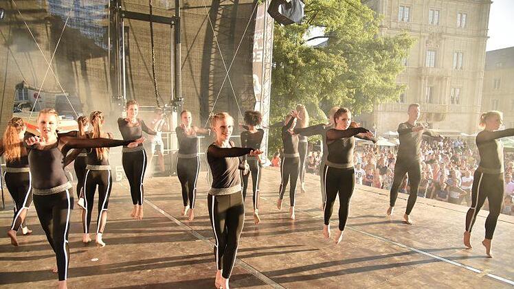 Impressionen vom Schlossplatzfest 2018 in Coburg - hier: die Medauschule CoburgJens Gundermann