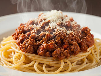 Spaghetti Bolognese, Spaghetti, Bolognesesauce