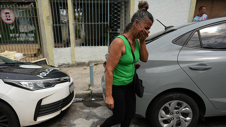 Polizeieinsatz in Favelas in Rio de Janeiro