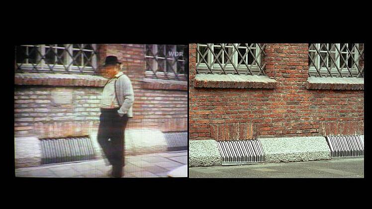 Links Serie, rechts heute: Aus "Der Schatzsucher" Foto: Infa Film/Christian Bönisch