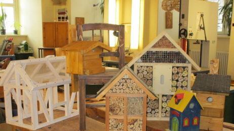 Blick in die Produktionsst&auml;tten der JVA Ebrach. Foto: Holger Friedrich