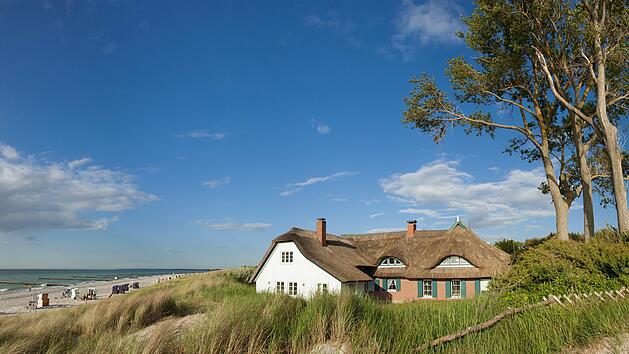 Ahrenshoop, Haus in D&uuml;nen, Grenzhaus, Darss, Ostsee