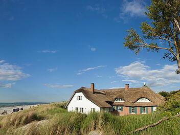 Ahrenshoop, Haus in Dünen, Grenzhaus, Darss, Ostsee
