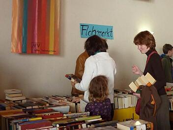 Einen Flohmarkt mit Büchern gibt es auch heuer wieder. Foto: Wahler