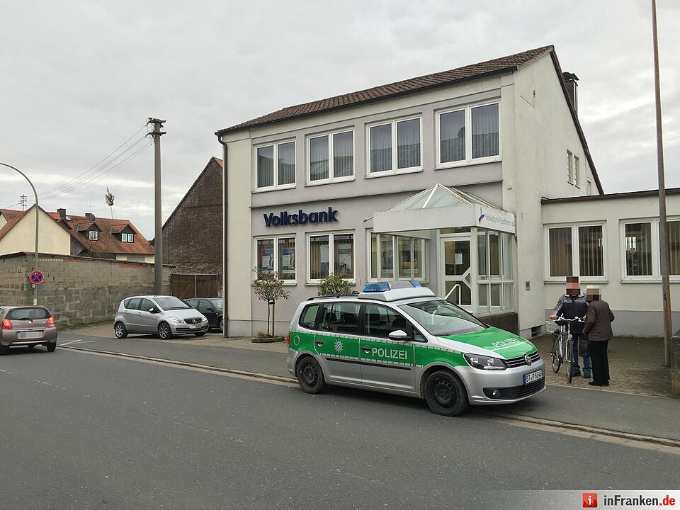 Banküberfall in Hausen bei Forchheim