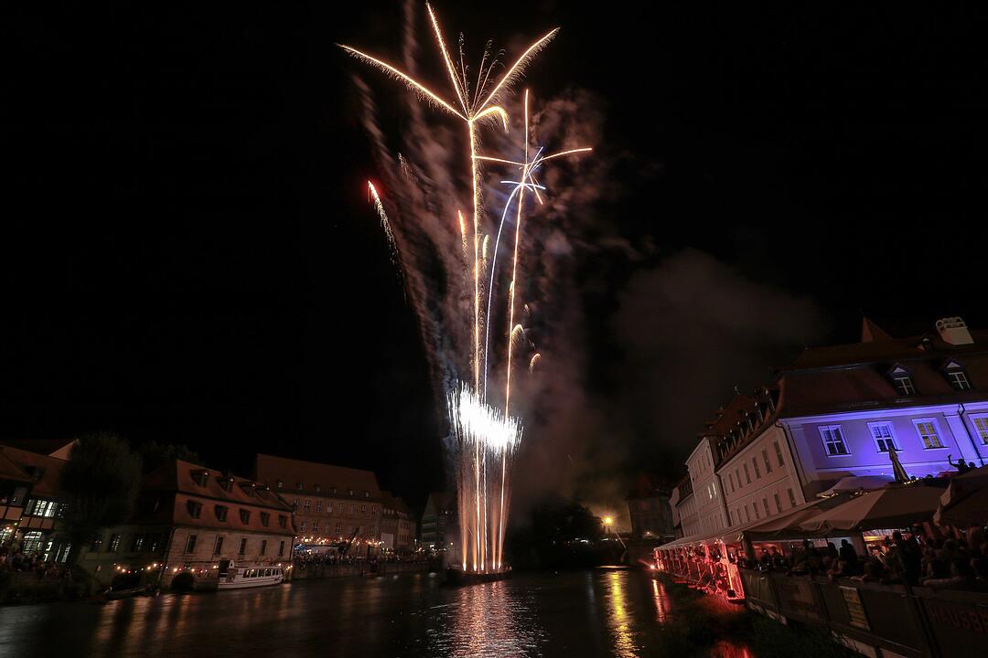 Sandkerwa 2019: das Abschlussfeuerwerk