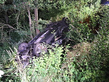 Schwerer Autounfall auf A3 bei Altdorf