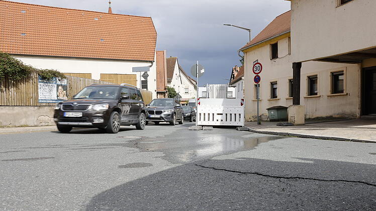 Wasserrohrbruch in F&uuml;rth