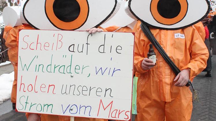 Eindrücke vom Rosenmontagsumzug in Waldfenster.  Foto: Robert Huger