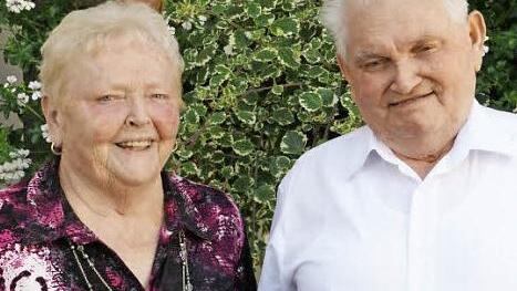 Das Jubelpaar Franz und Elfriede Oppelt  Foto: Sabine Weinbeer