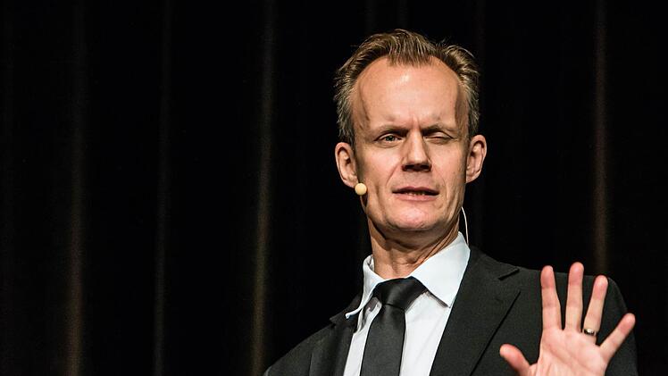 Impressionen von Max Uthoffs Coburg-Gastspiel im Kongresshaus.Foto: Jochen Berger