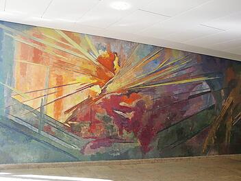 Die Lichtwerdung auf der Erde als grelle Lichtexplosion