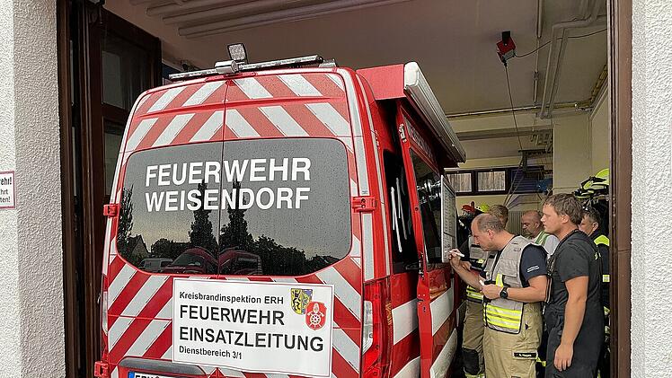Unwetter in Mittelfranken