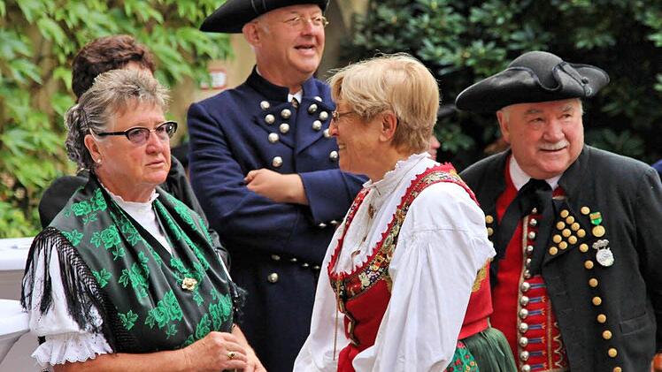 Kulturempfang des Bezirks Unterfranken auf Schloss Aschach. Foto: Dieter Britz