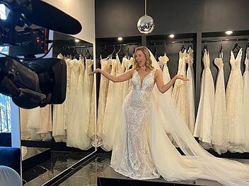 Schwabthal: Patrizia Dinkel hat bei "Zwischen T&uuml;ll und Tr&auml;nen" mitgemacht