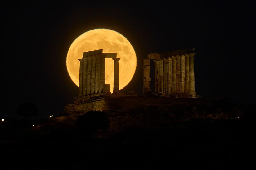 Vollmond in Griechenland
