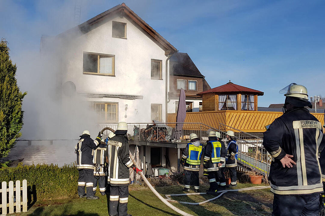 80.000 Euro Schaden bei Brand in Marktredwitz