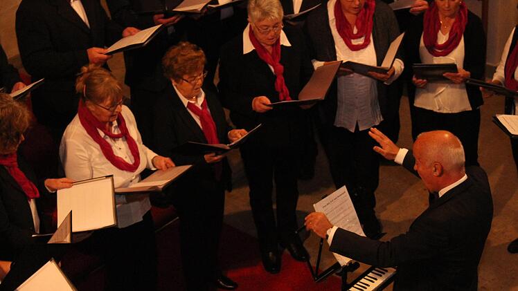 Der Liederkranz Vestenbergsgreuth   Foto: Yannick Hupfer