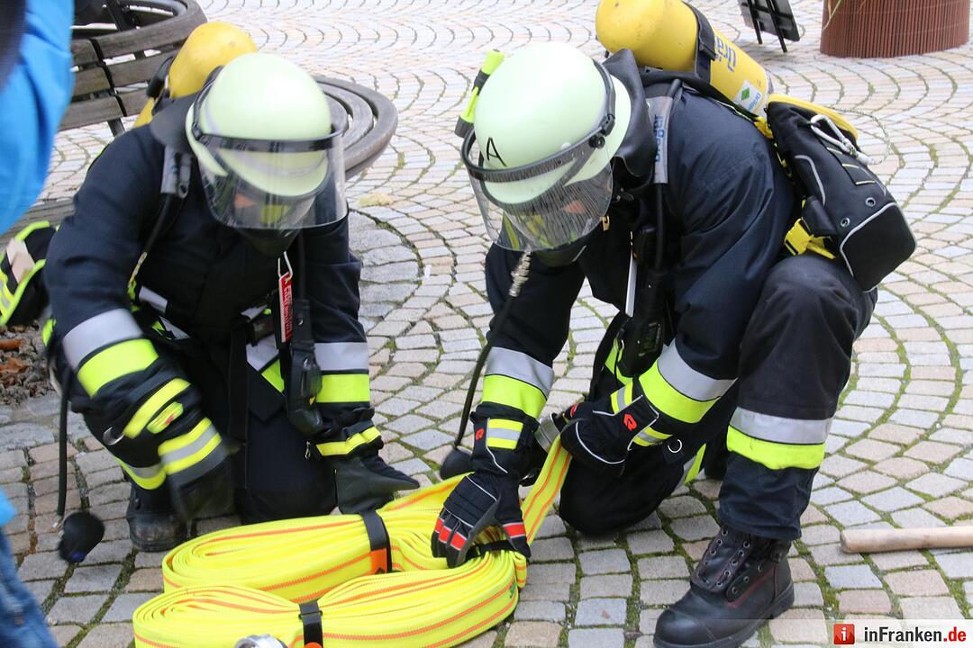 Feuerwehr Hollfeld Großübung
