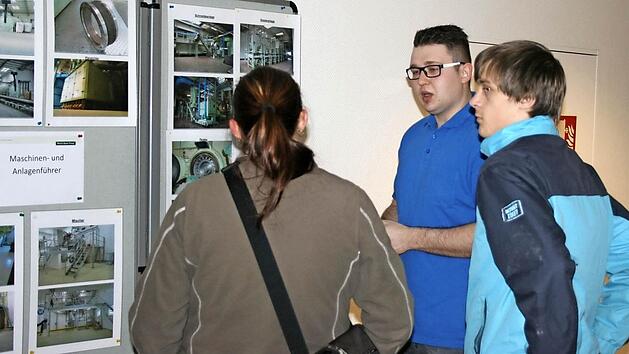 Aktuelle Auszubildende erkl&auml;rten ihren Lehrberuf. Foto: privat