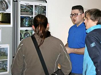 Aktuelle Auszubildende erklärten ihren Lehrberuf. Foto: privat
