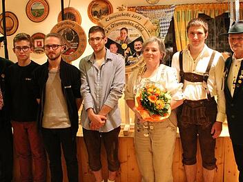 Beim Oktoberfest feierten die Schützenmajestäten