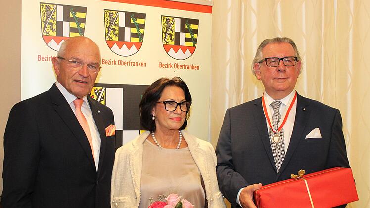 Günther Denzler, Maria und Peter Landendörfer Foto: Carmen Schwind