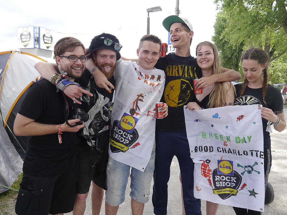 Zweiter Tag bei Rock im Park: Was geht auf dem Zeltplatz ab?