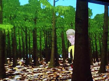 Optisch im Stil von Southpark, inhaltlich unvergleichlich: der Animationsfilm "Rindergulasch und der rosarote Cadillac" von Christian Hülz.