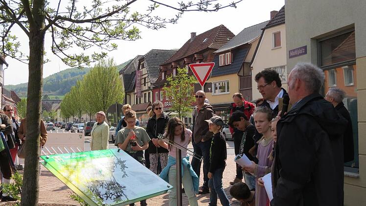 Historischer Dorfrundgang in Euerdorf. Foto: Doris Bauer