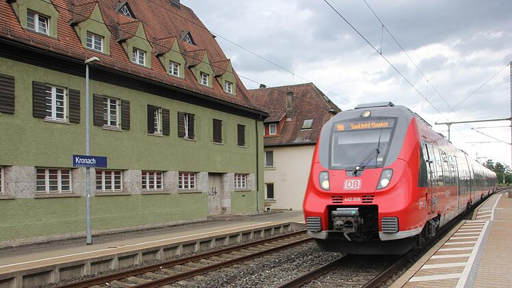 Impressionen vom Bahnhof Kronach - fotografiert im Sommer 2018. Foto: Andreas Schmitt