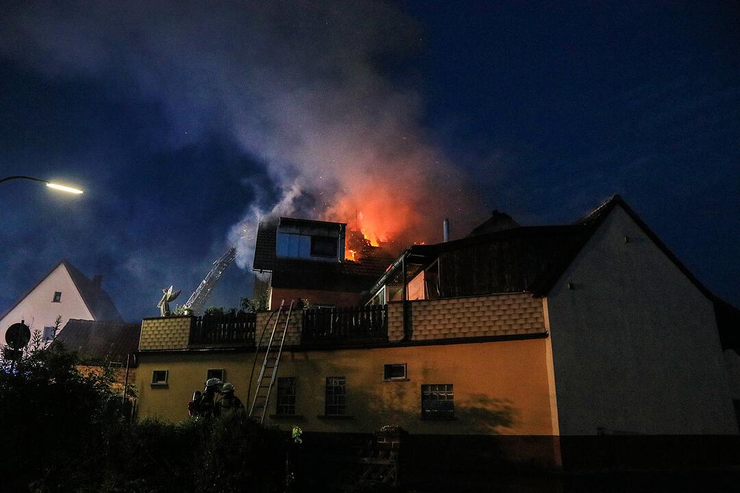 Brand in Frensdorf