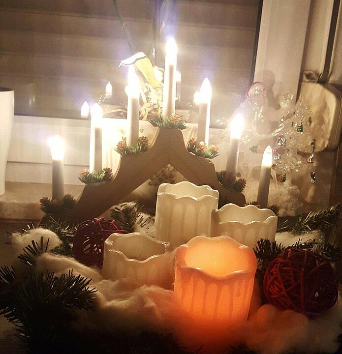 Lesergalerie: Adventskränze