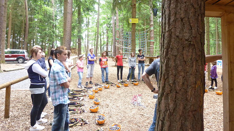 Kletterpark am Monte Kaolino