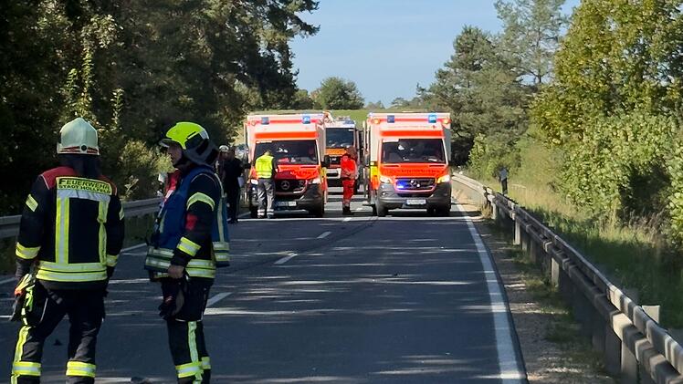 Drei Verletzte bei Unfall im Kreis Bayreuth
