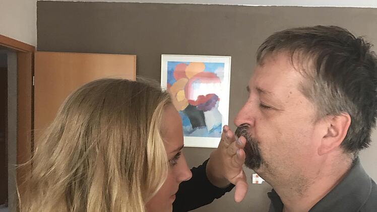 Vater Michael Busch und seine Tochter Nicola. Foto: Busch