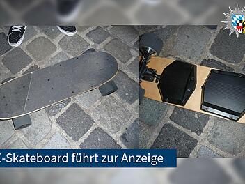 Nürnberg: Polizei stoppt Mann auf außergewöhnlichem Gefährt
