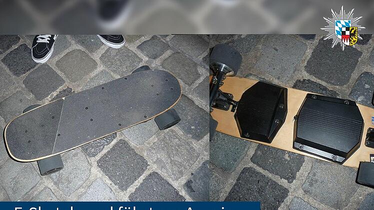 Nürnberg: Polizei stoppt Mann auf außergewöhnlichem Gefährt