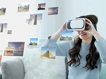 VR-Brille, virtuelle Realität, virtual reality