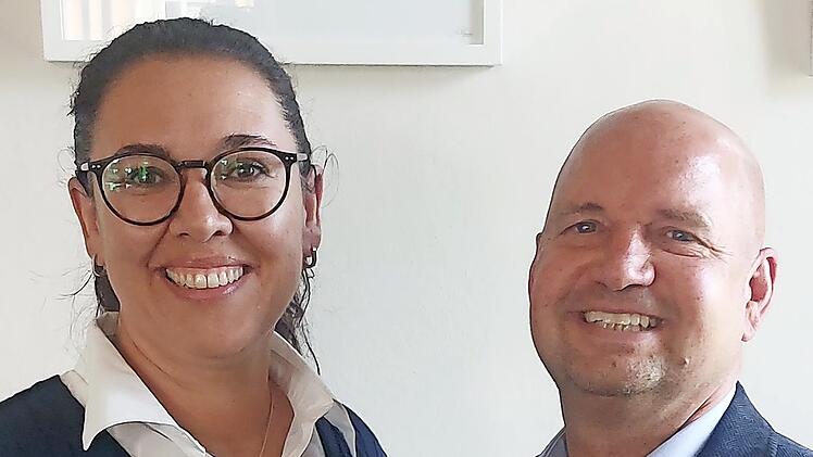 Sie f&uuml;hren f&uuml;r die n&auml;chsten sechs Jahre die Geschicke der VG und d&uuml;rfen auch Paare trauen: Sandra Berlacher und Jan Heller.