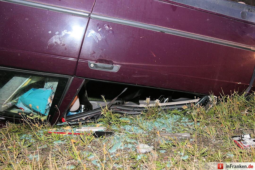 Unfall zwischen Oberharnsbach und Birkach